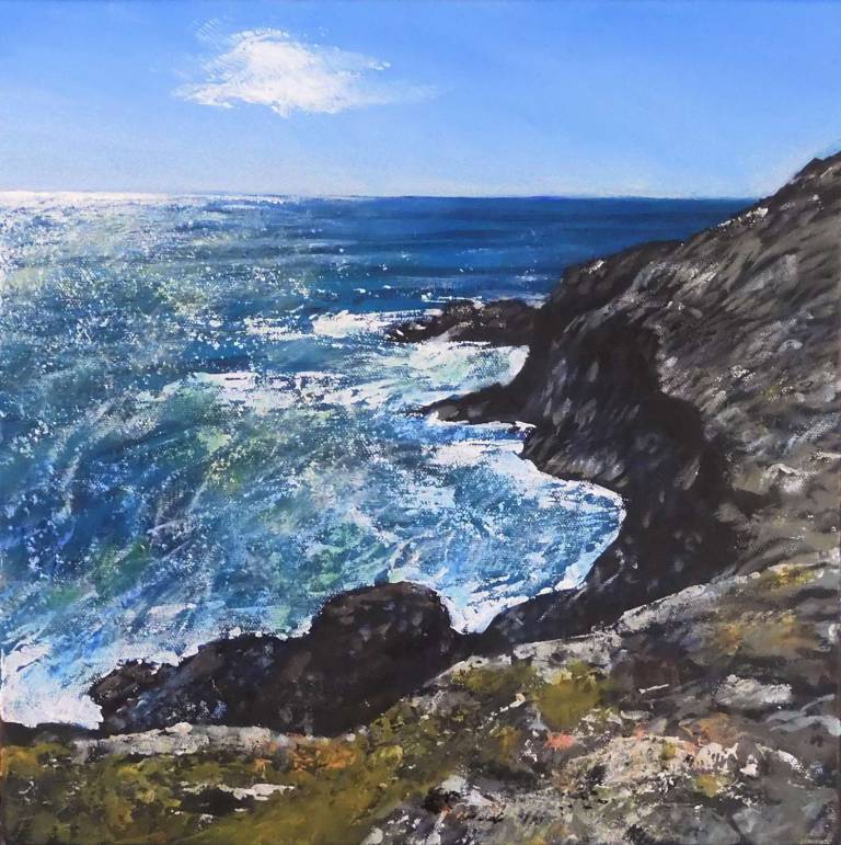 Dark Rocks, Bright Sea II - Stella Clarke