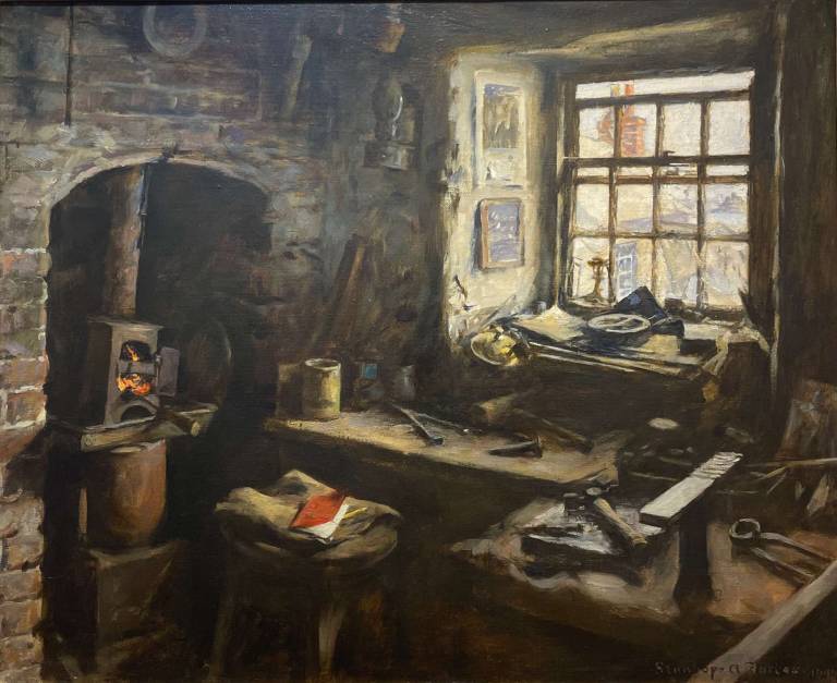 The Welders Shop Newlyn - Stanhope Forbes