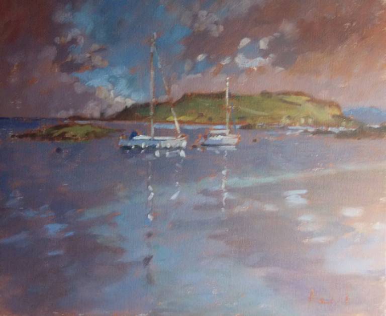 Leila Neal - Warm Glow, Little Cumbrae
