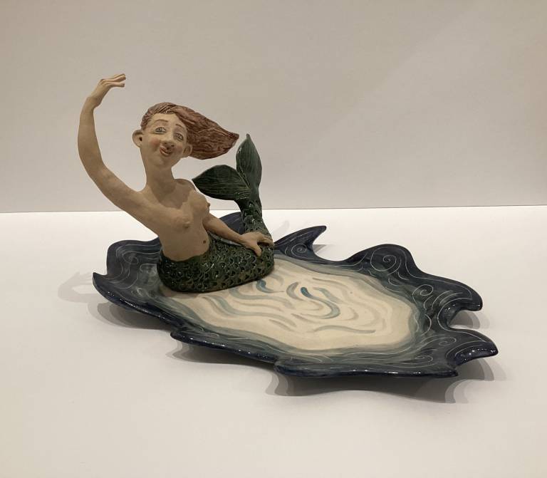 Mermaid Dish   SOLD - Helen Kemp