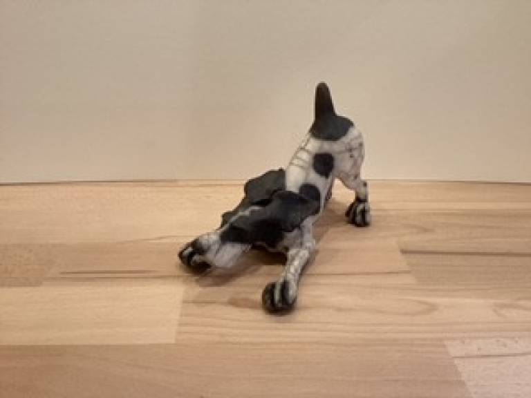 Christine Cummings - Crouching Dog                      SOLD