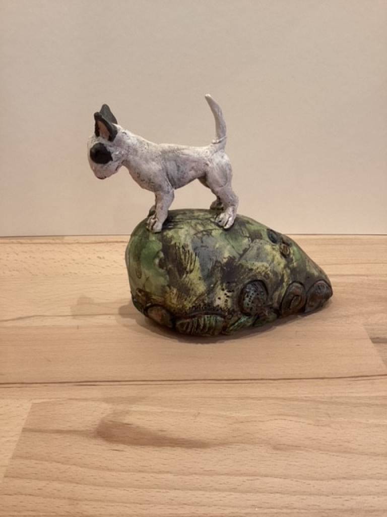 Christine Cummings - Bullie on a Hill                          SOLD