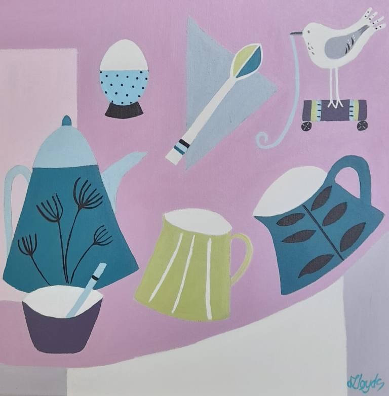 Morag  Lloyds - Breakfast in the Garden