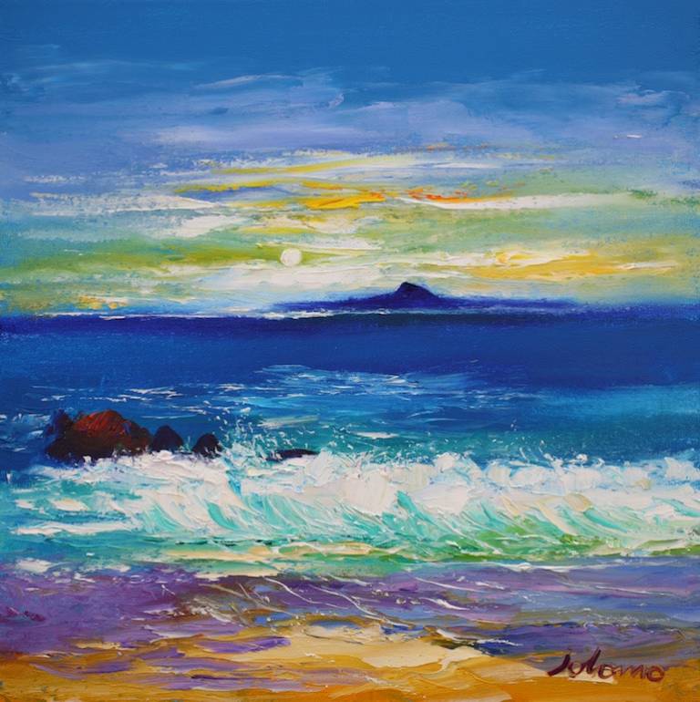 A quiet eveninglight The Dutchman's Cap Iona         SOLD - John Lowrie Morrison OBE