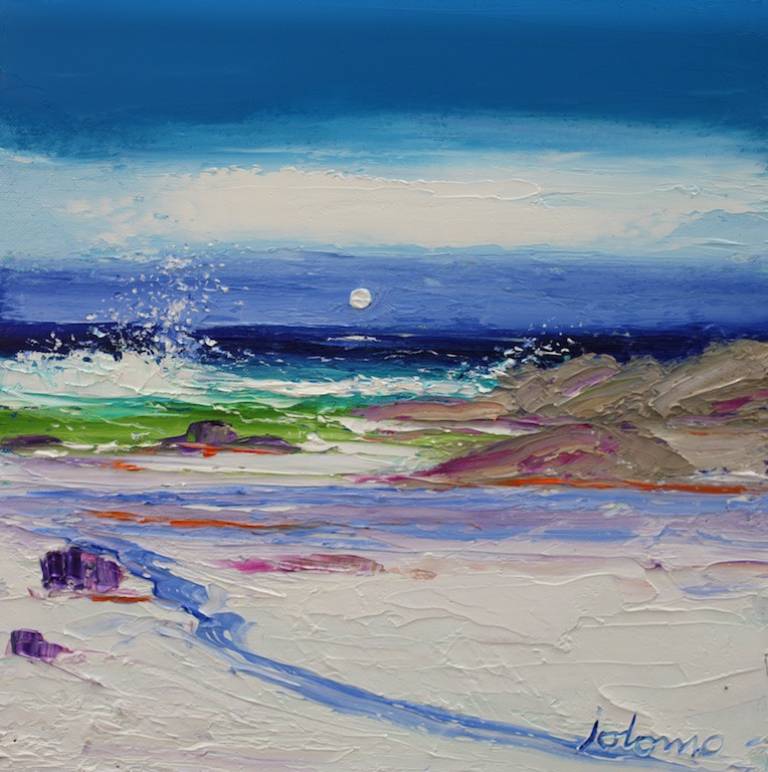 John Lowrie Morrison OBE - An evening gloaming Isle of Iona            SOLD