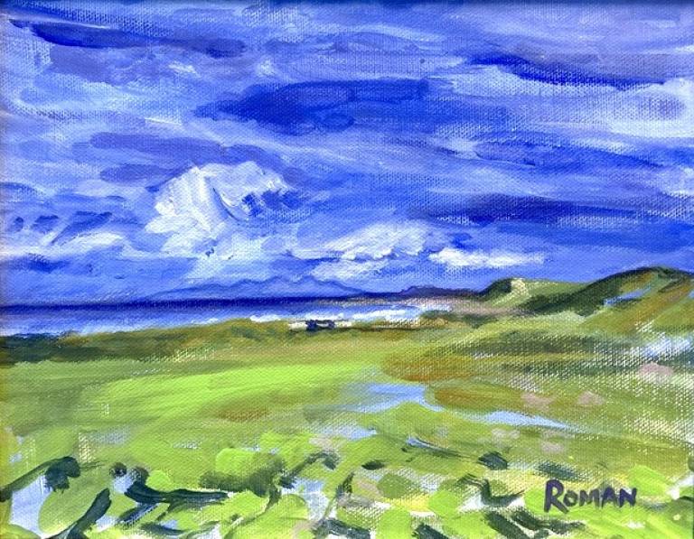 Killegruer, Kintyre towards Jura - Rosslyn  Oman