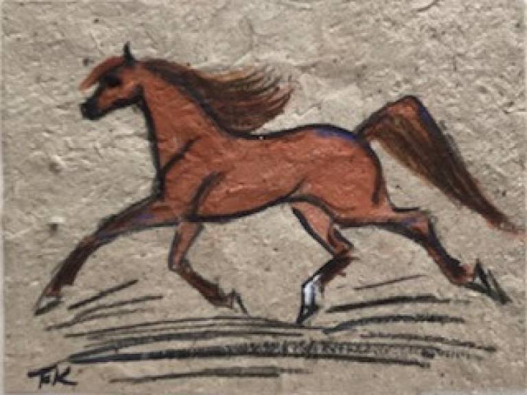 Terry Kirkwood - Chestnut Arabian