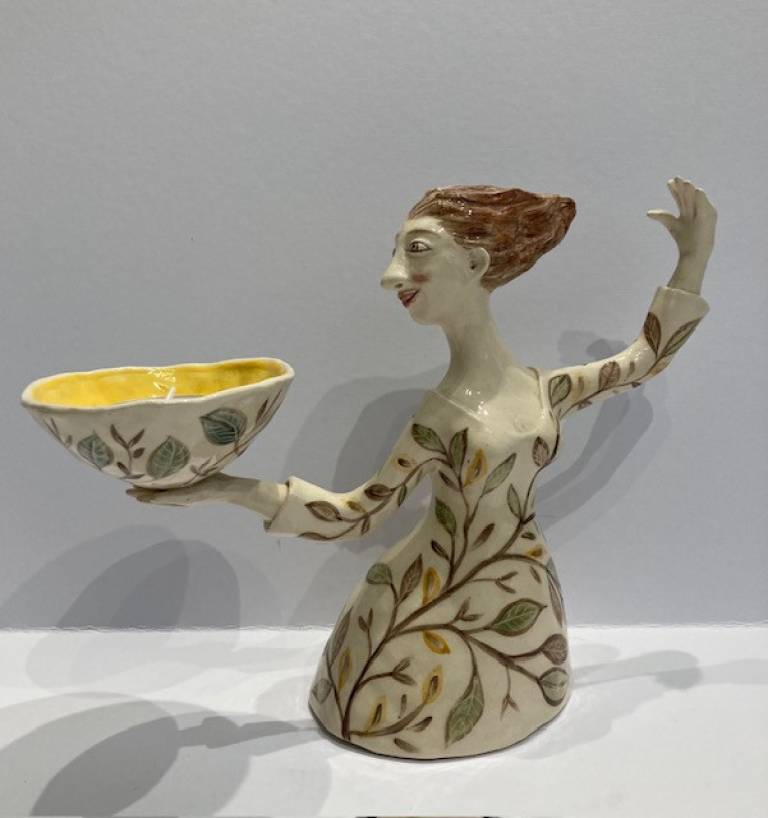 Night Light Lady   SOLD - Helen Kemp