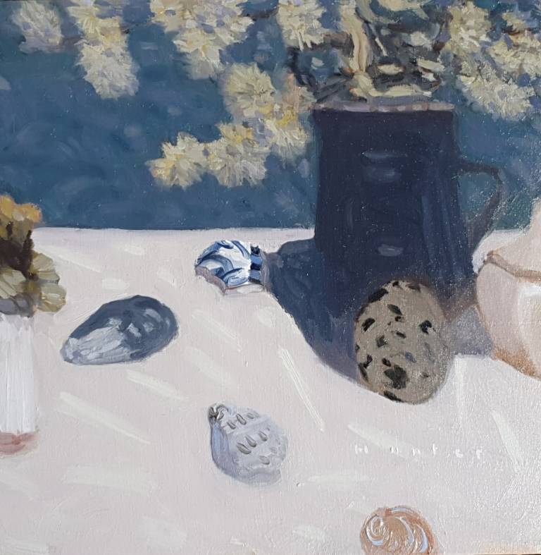 Willow Catkins & Egg, Spring table - Caroline  Hunter