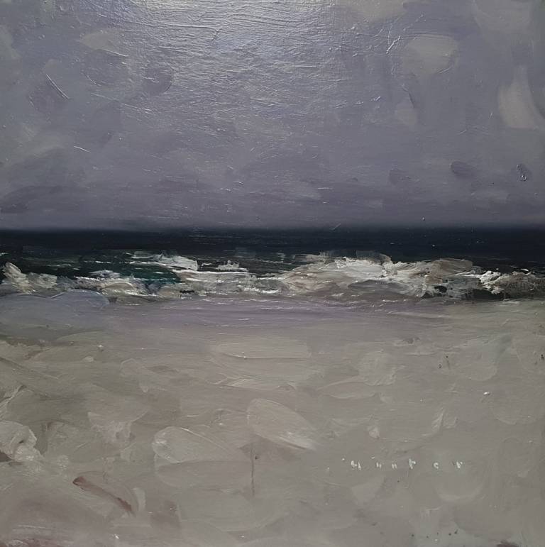 Blue Grey Sea  SOLD - Caroline  Hunter