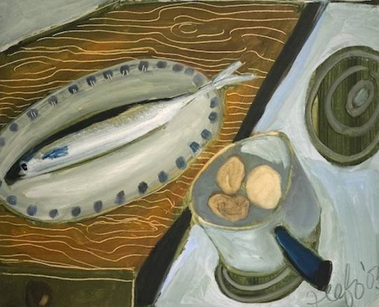 Mackerel Plate & Pots - Fiona  MacRae