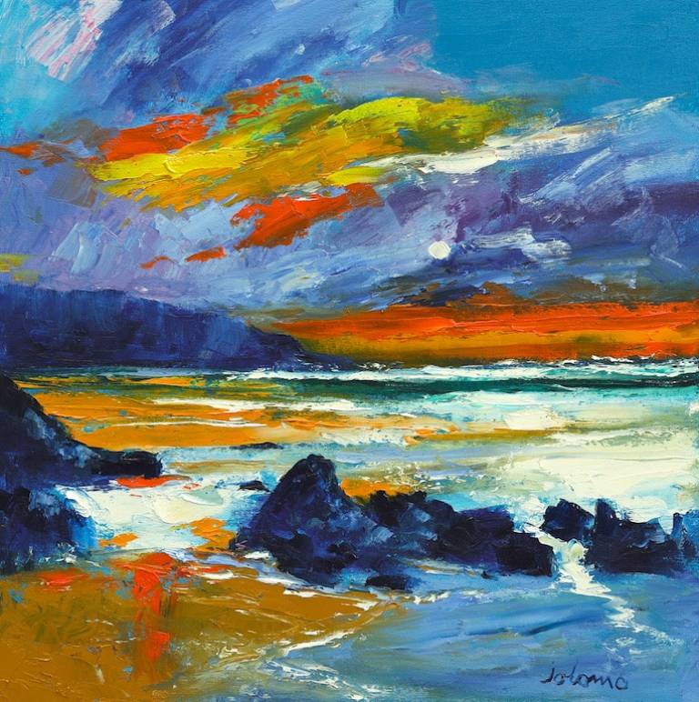 On the edge of the Gauldrons Kintyre                           SOLD - John Lowrie Morrison OBE