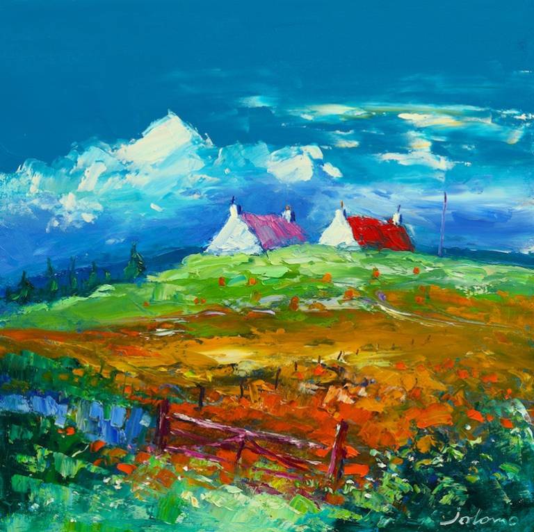 Summerlight on Isle of Gigha - John Lowrie Morrison OBE