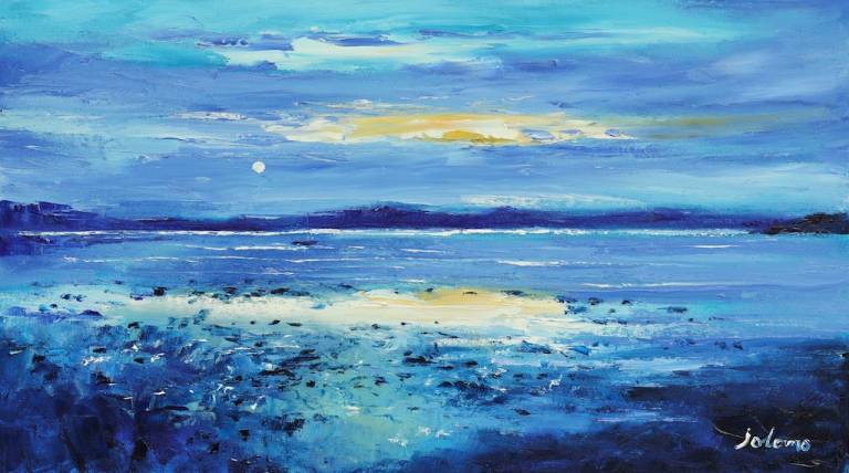 Eveninglight Carsaig Bay Tayvallich          SOLD - John Lowrie Morrison OBE