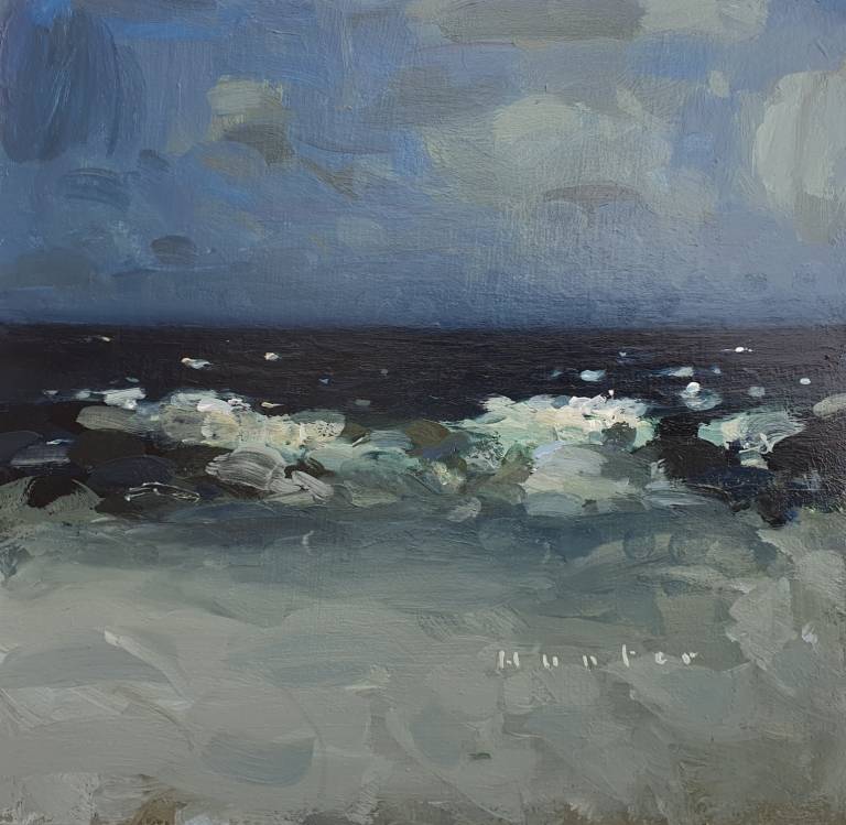 Winter Shoreline - Caroline  Hunter