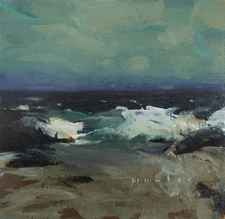 Green Wave , Sea of the Hebrides - Caroline  Hunter