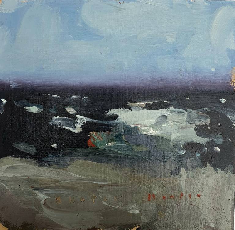 Shoreline at Dusk - Caroline  Hunter