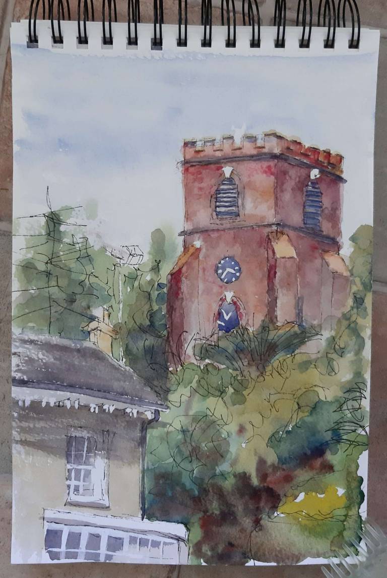 A view from the bus stop - Helen Prentice