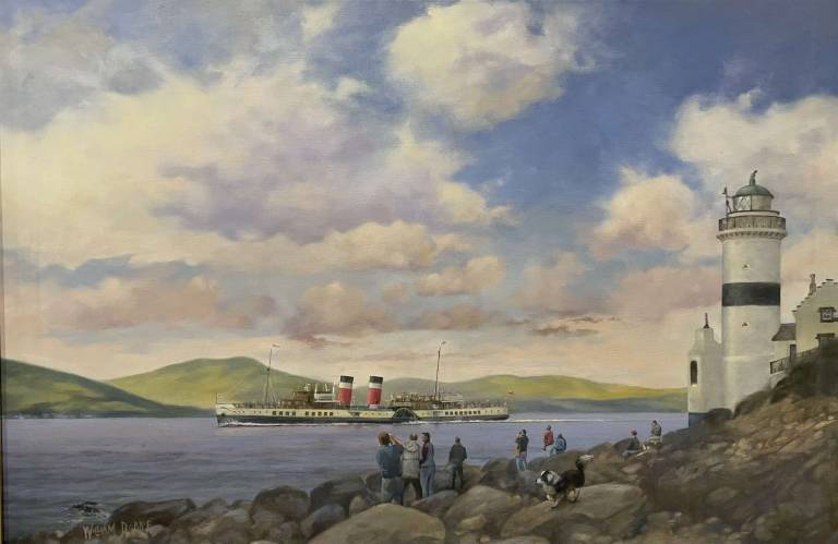 William Dobbie - Return to the Faithful (Waverley passing Cloch Lighthouse)