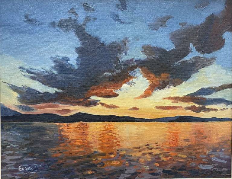 Margaret Evans - Coastal Clouds Dancing