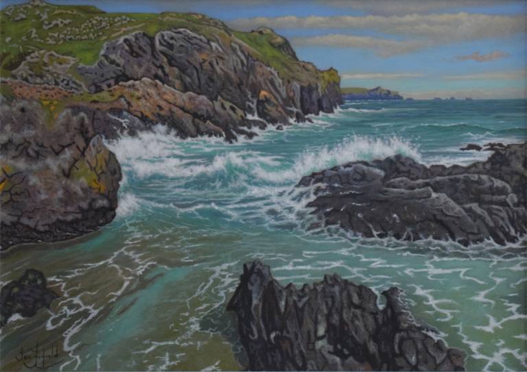 Wave action at Kynance Cove - Ian Fifield