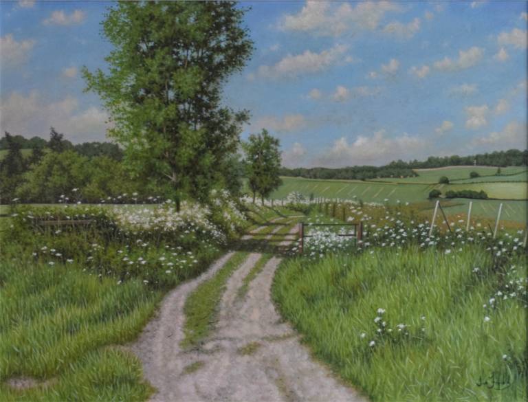 Early Summer Path to Sherborne - Ian Fifield