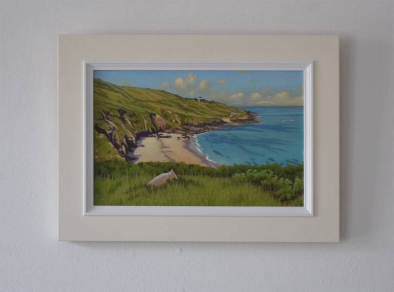 Looking onto Portheras Cove, Pendeen, Cornwall  SOLD - Ian Fifield
