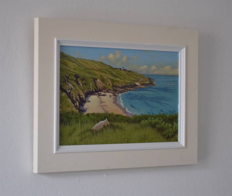Looking onto Portheras Cove, Pendeen, Cornwall  SOLD - Ian Fifield