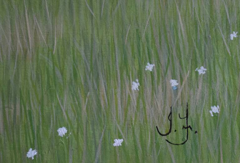 Looking back to St. Michaels Mount, Cornwall - Ian Fifield