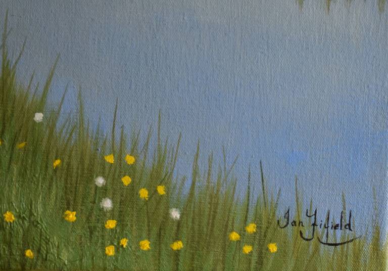 Spring Afternoon on the River Yeo, Pill Bridge (SOLD) - Ian Fifield