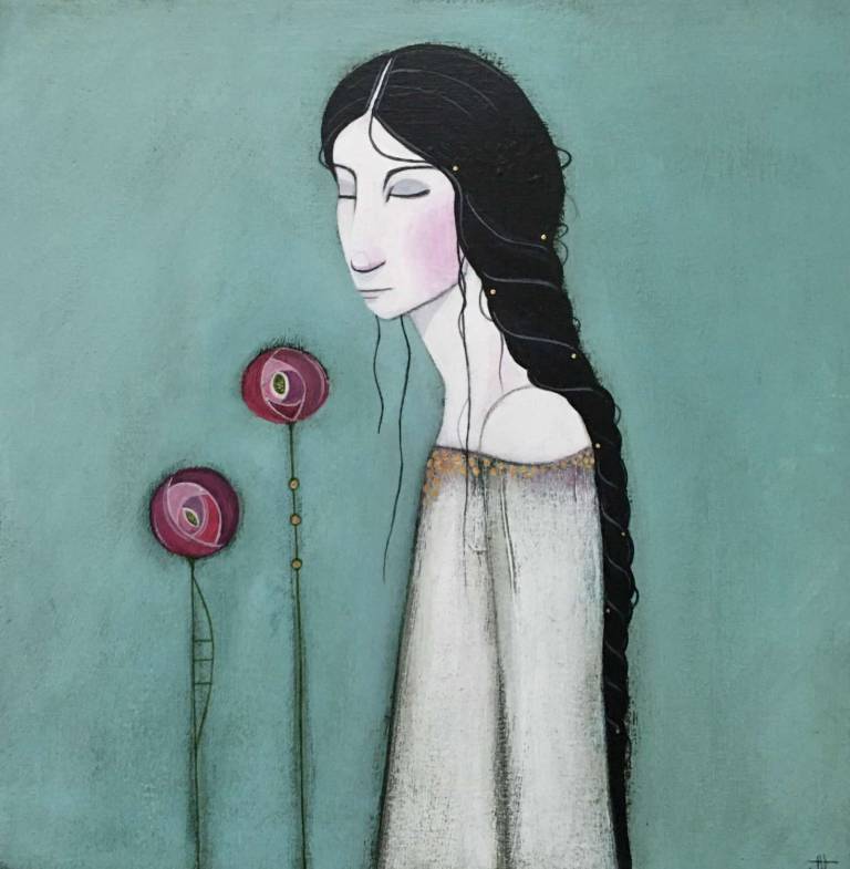 My Glasgow Rose (SOLD) - Jackie Henderson 