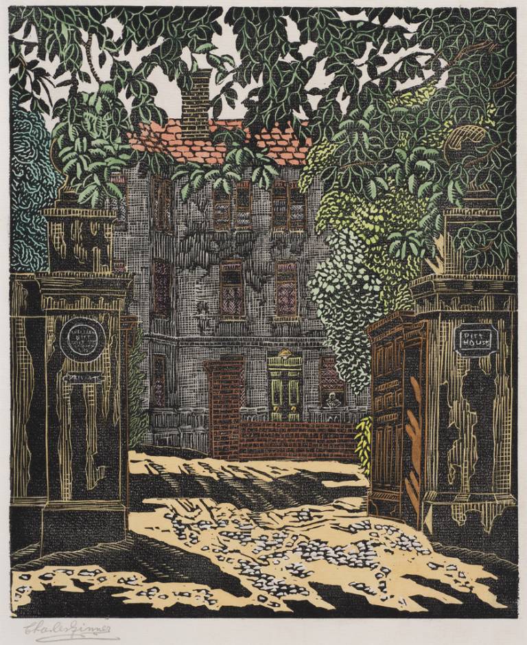 Charles Ginner - The Gates of Holwood House