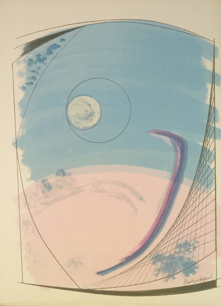 Barbara Hepworth - Winter Solstice (from the portfolio Opposing Forms)