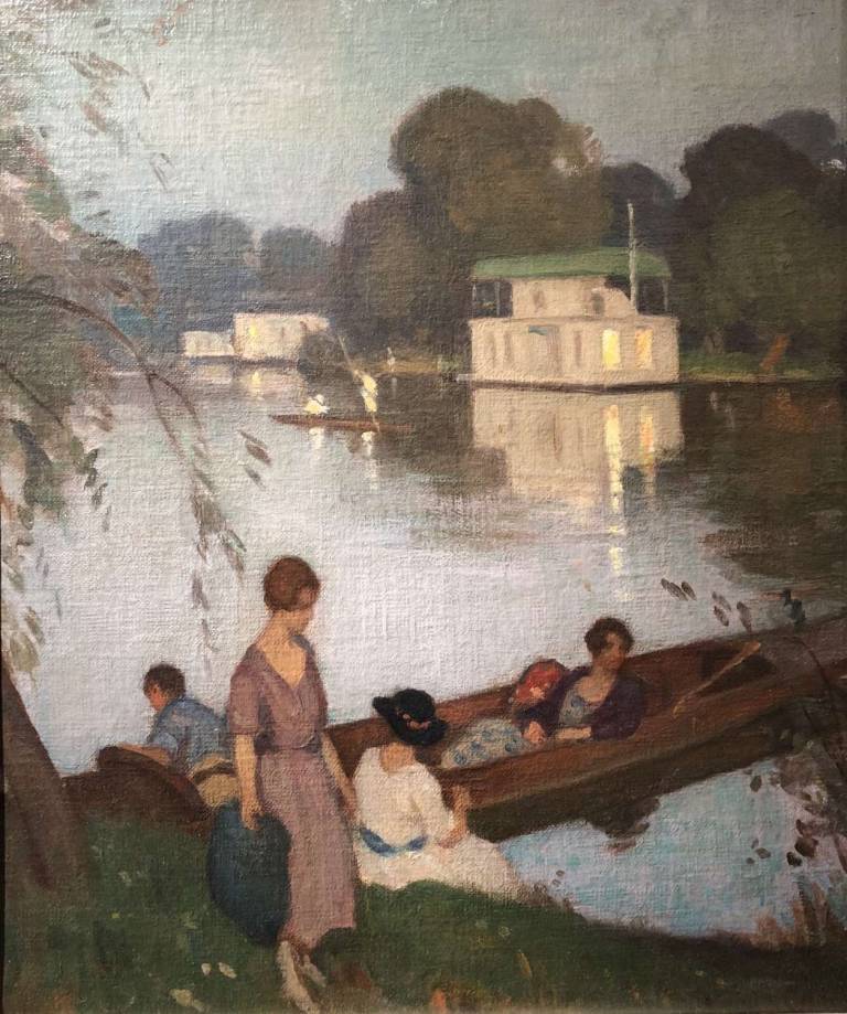 Percy William Gibbs - A Summer's Evening, Taggs Island