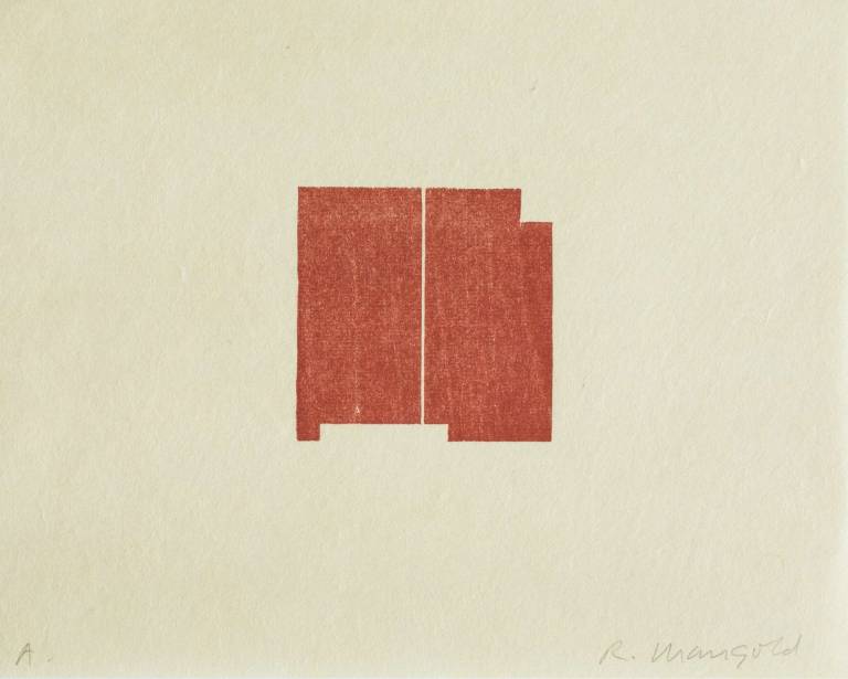 Robert Mangold - Seven Original Woodcuts