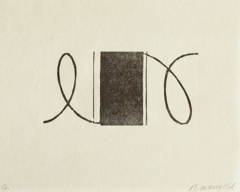 Seven Original Woodcuts - Robert Mangold