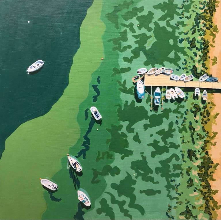 Potters pontoon - Karen Hemsley-Biggs