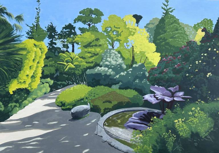 Trebah Welcome - Karen Hemsley-Biggs