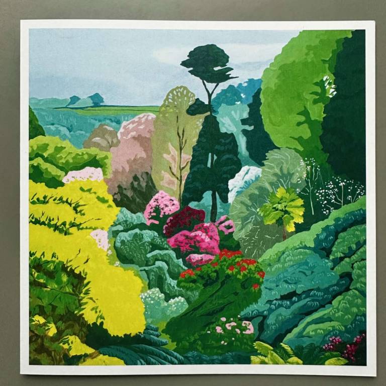 A hug from the landscape card - Karen Hemsley-Biggs