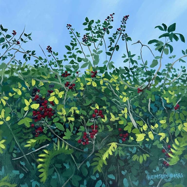 Blackberry Hedge - Karen Hemsley-Biggs