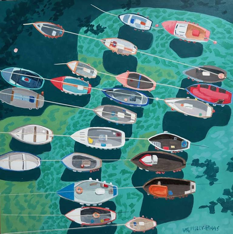 Aerial boats - Karen Hemsley-Biggs