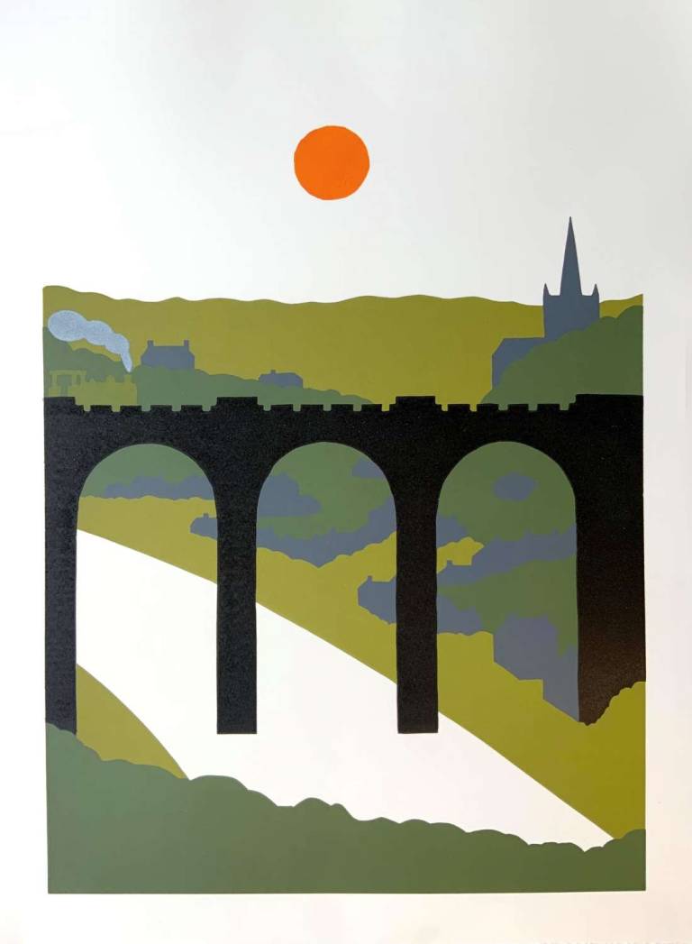 Knaresborough Viaduct 1960 - Paul Rickard