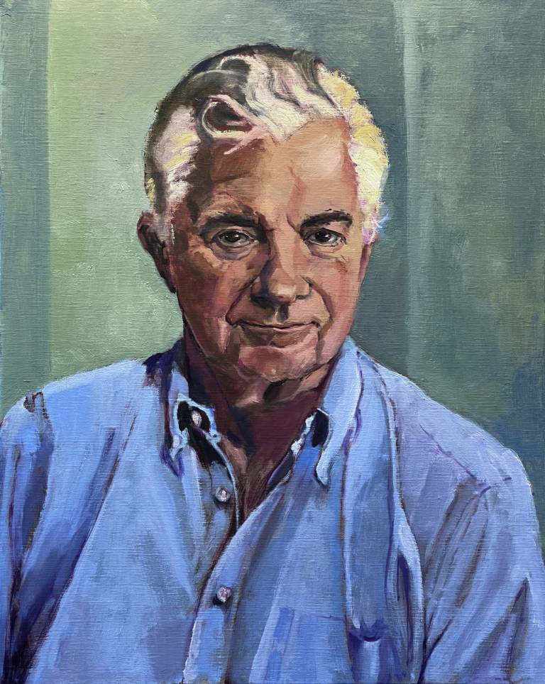 Portrait of Chris Hills - Martin Burrough