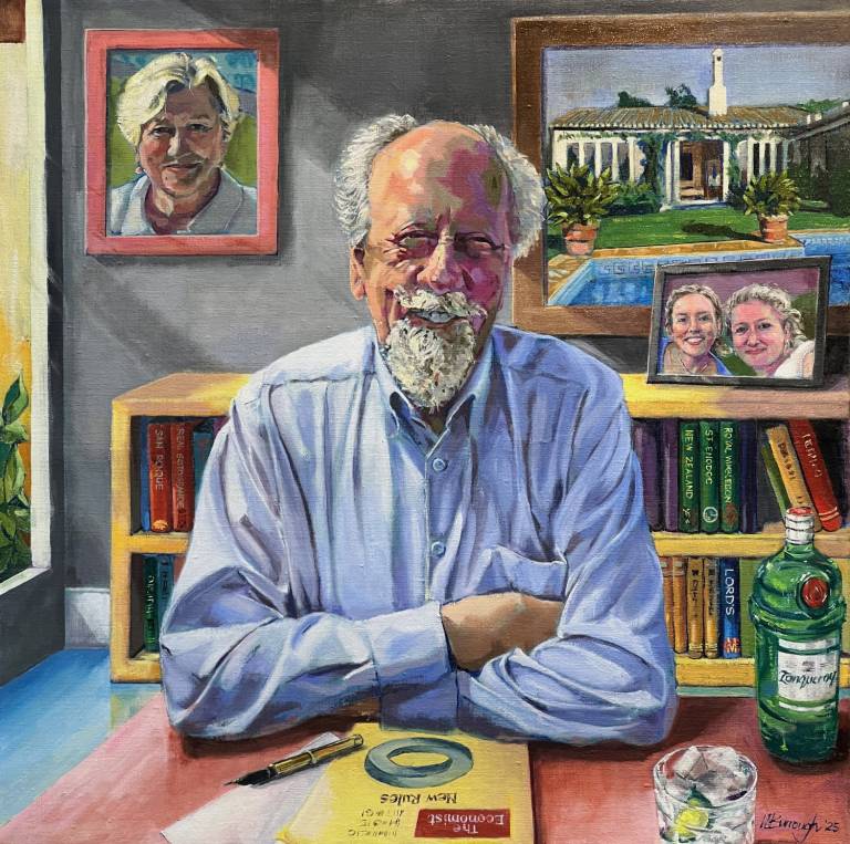 Portrait of David Hanger - Martin Burrough