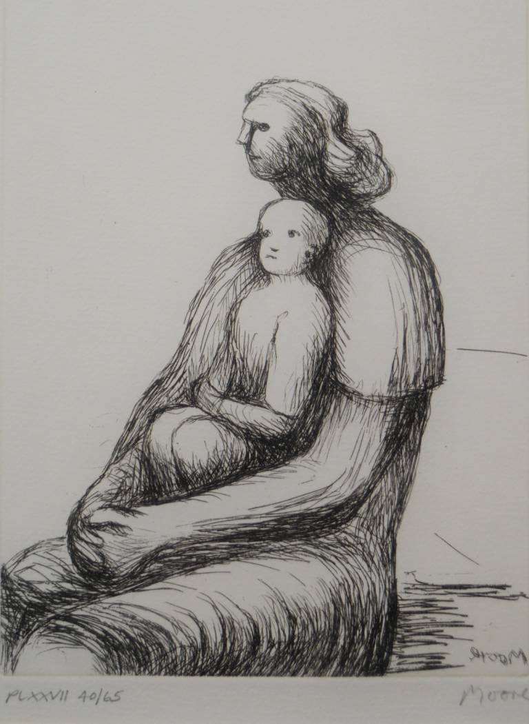 Henry  Moore - Mother and Child