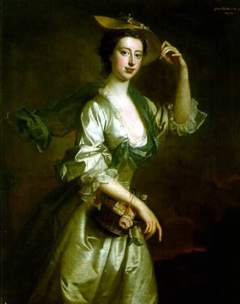 Thomas  Hudson - Portrait of Lady Camilla Fleming
