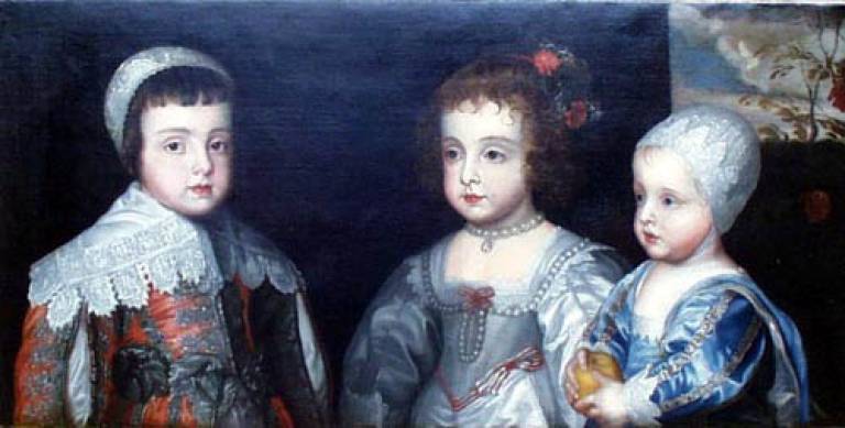 The Three Children of Charles I - Anthony van Dyck