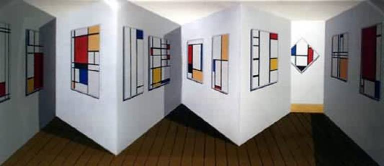 Patrick Hughes - Mondrians