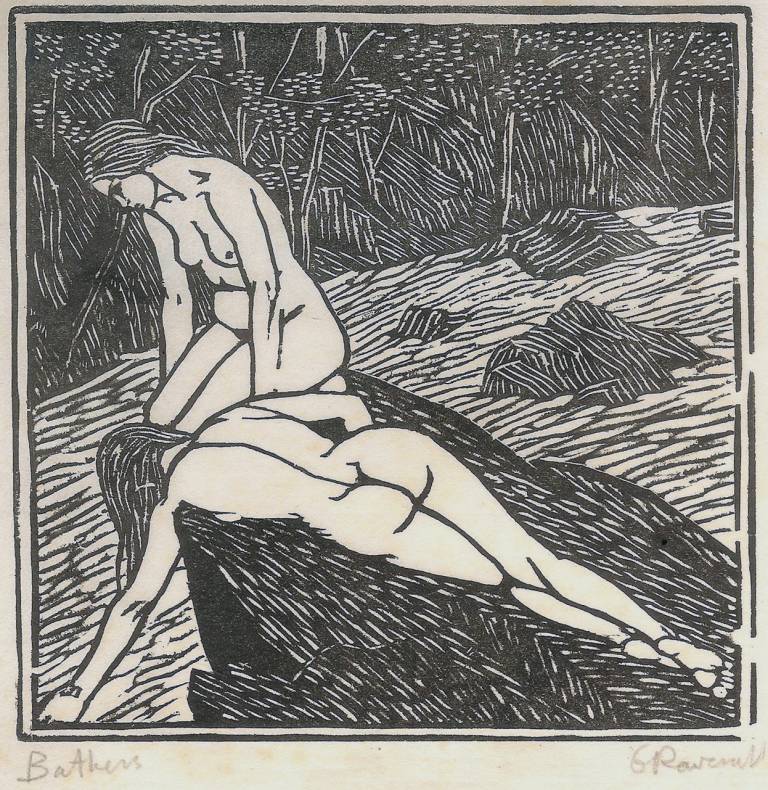 Gwen Raverat - Bathers