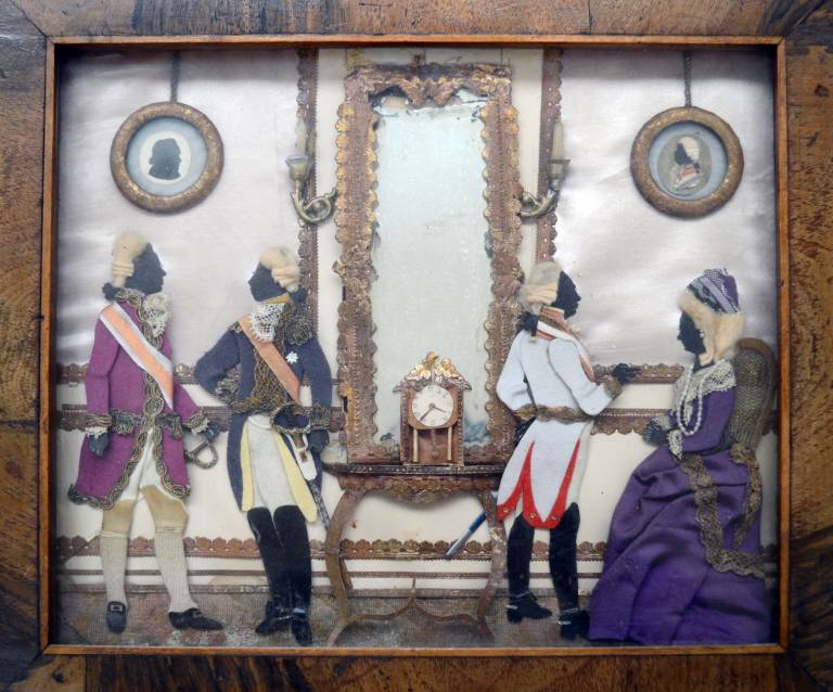Unknown - The Noble Von Hadvik Family Group 1729-1844, Inscribed on Rear